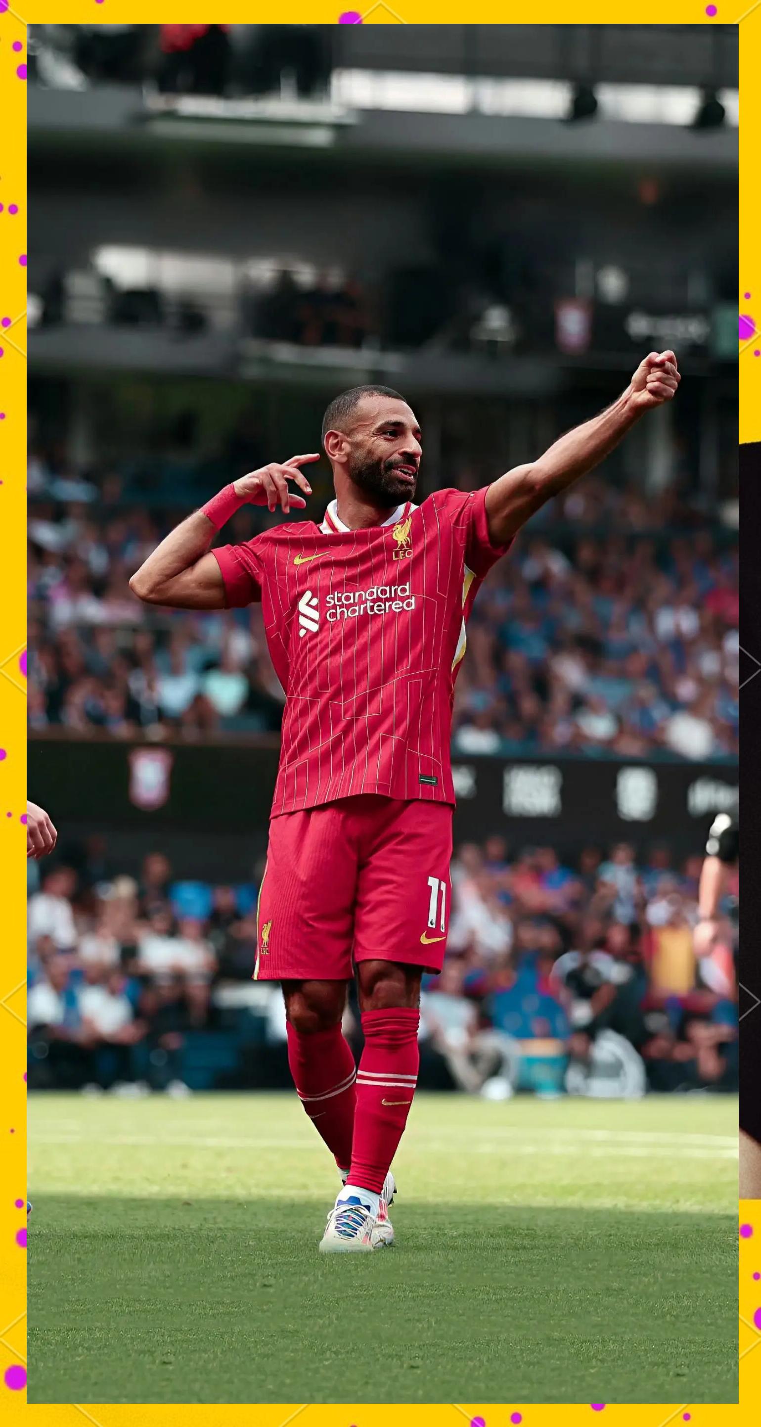 萨拉赫迎来七赛季出色发挥,巴黎圣日耳曼观众热烈欢呼!